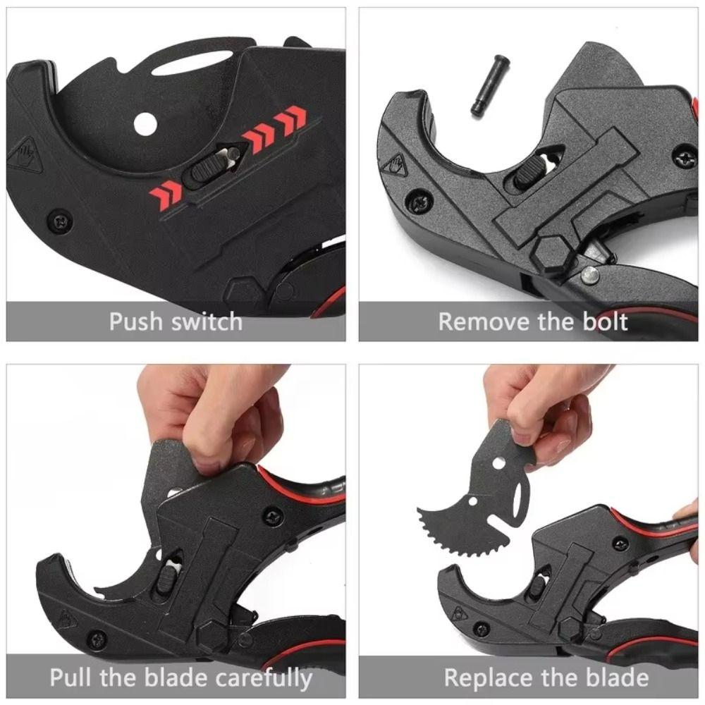 Comfortable Grip Manual Pipe Cutter Aluminum Zinc Zinc Alloy Body Ratchet Cutter  Copper Pipe Cutting