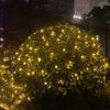 EU Plug LED Net Mesh String Light Waterproof Curtain Light  Christmas Decorations