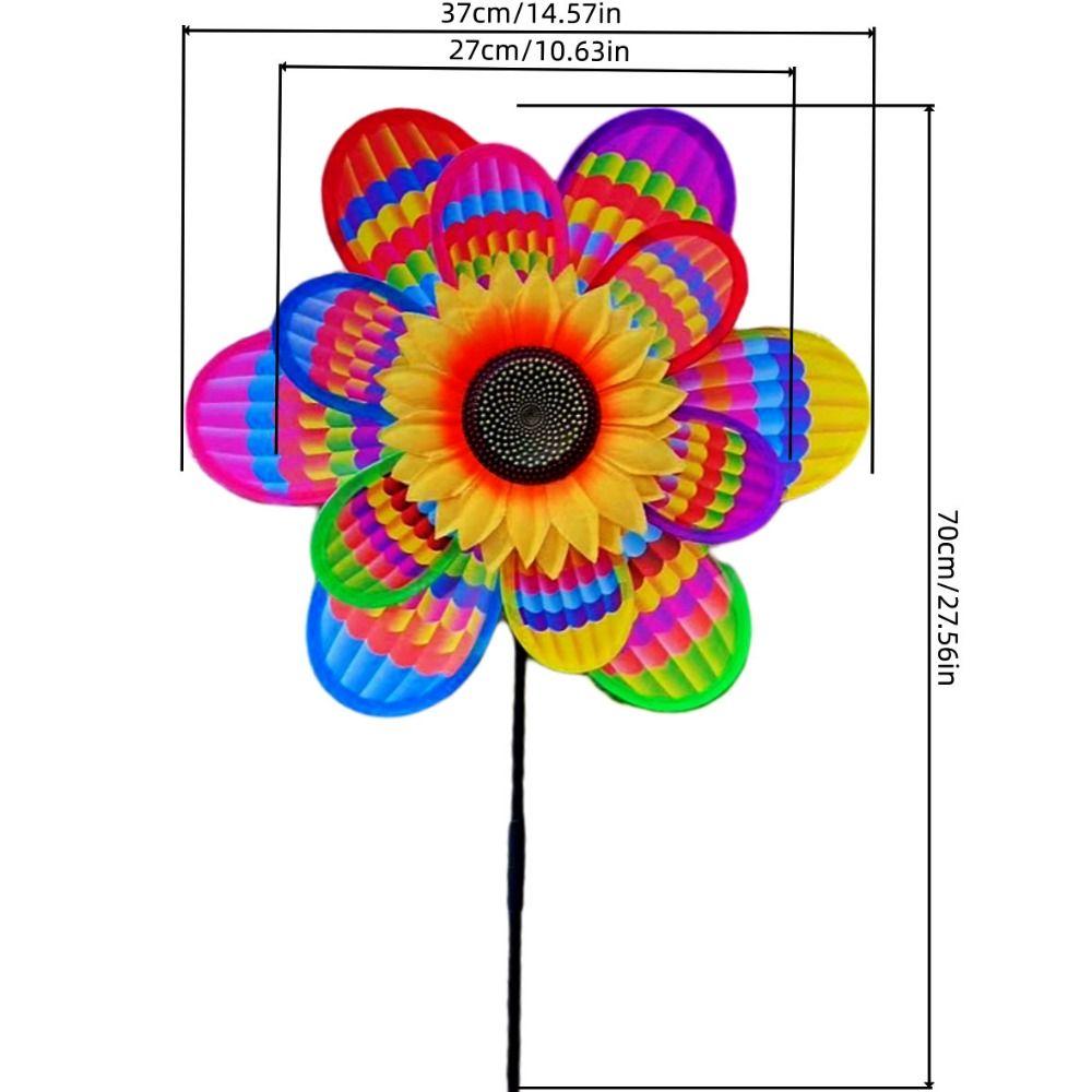 Double/Single layered Hot Air Balloon Insect Windmill  Outdoor Party Picnic Decor