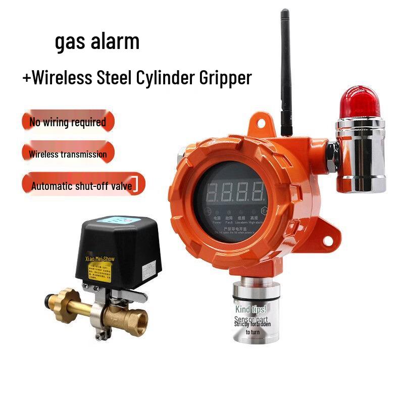 

Lieve Wireless Gas Leak Detector with Automatic Shut-off Valve