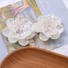 5Pcs Acrylic Garment Decoration Flower Multi-layer Design Multi-layer Flower Craft  Hair Clip