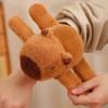 Søt Capybara Clap Circle Mykt dyrearmbånd Capybara plysjarmbånd| Tegneserie Slap armbånd for bildekorasjon utstoppede dyr gave