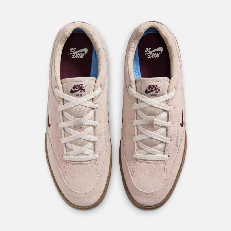Nike Men's Flat Board Shoes - Spring Longboard Retro Fitness Low-Profile Sneakers - NIKE SB MALOR FV6064