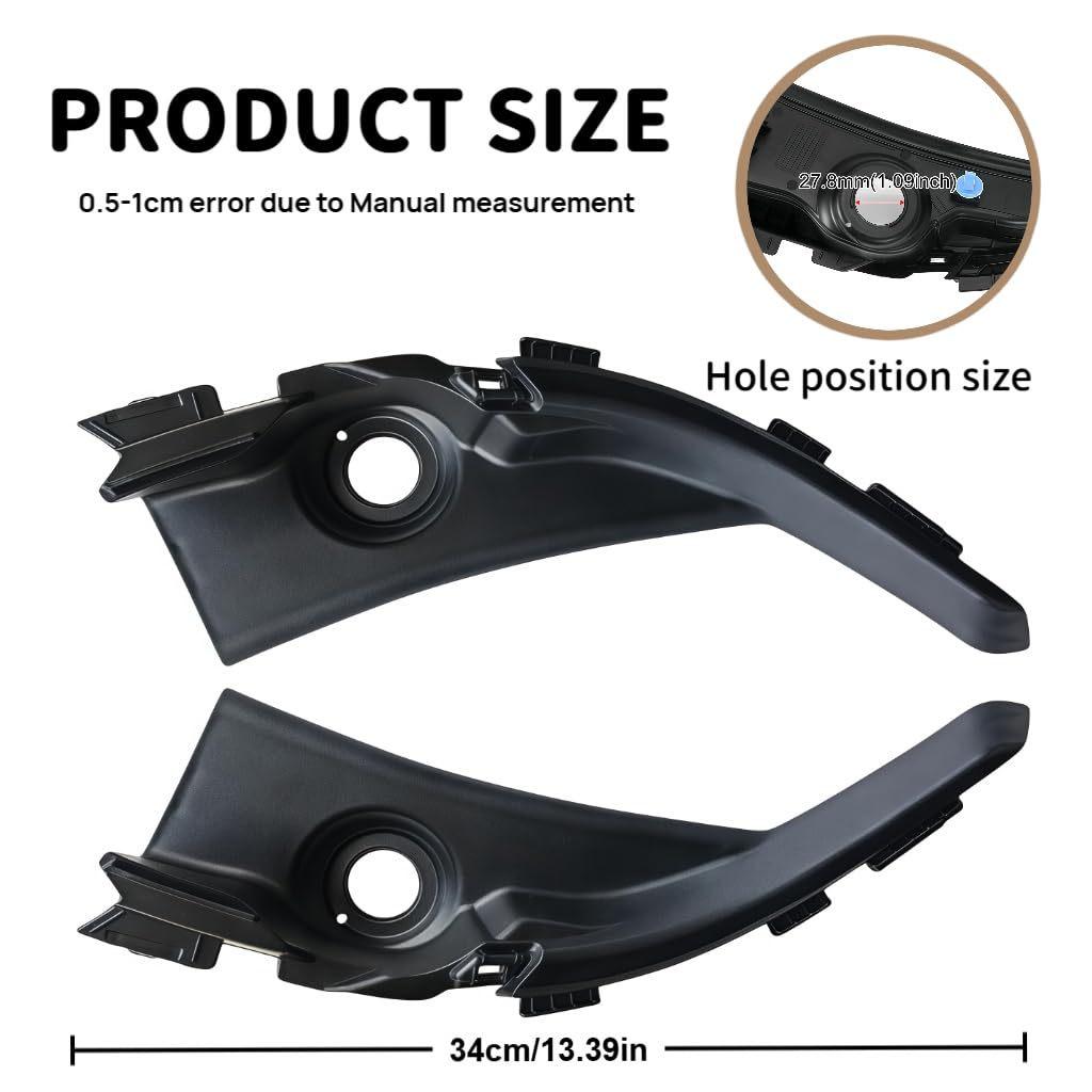 Wiper Deflector Blades for 2012-2015 Honda Civic Models 74220-TRO-A00 & 74210-TRO-A00