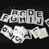 60Pcs Painting Templates Letter and Number Stencils Kids Drawing Stencils for Wood Sign Cake Painting Wall Decoration