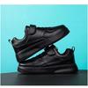 Children's Little White Shoes Foreign Trade Board Shoes 2025 Spring and Autumn Non-slip Small Black Shoes Student Leather Waterproof and Non-slip Spo