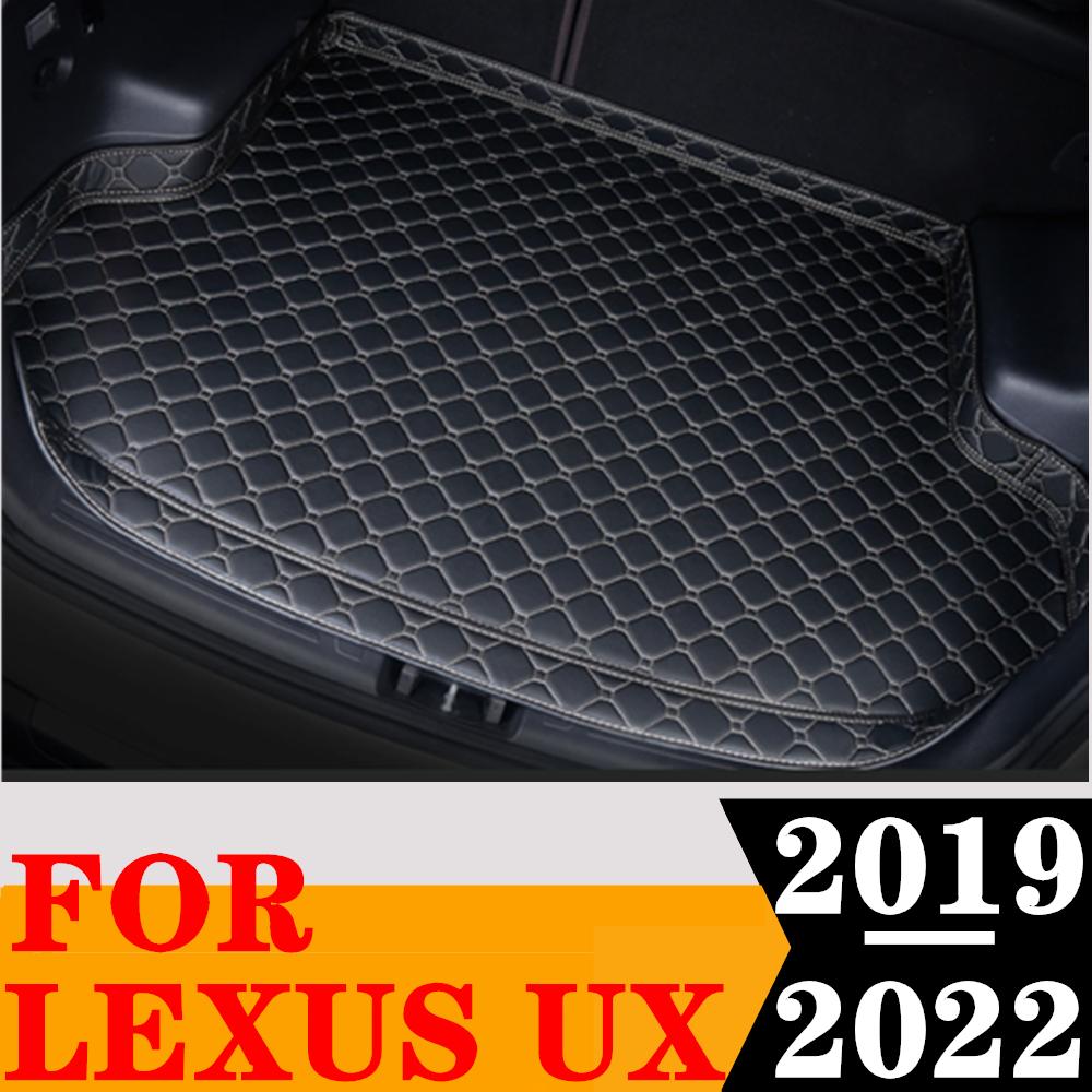 Sinjayer Kofferraummatte Wasserdicht AUTO Heckklappen-Teppiche Hohe Seite Laderaumabdeckung Pad Einlage Passform für Lexus UX Serie