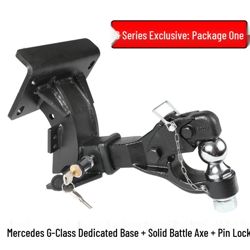 Compatible with Mercedes-Benz G-Class (G500, G350, G63, W463) rear tow bar modification, including unlicensed tow hooks.