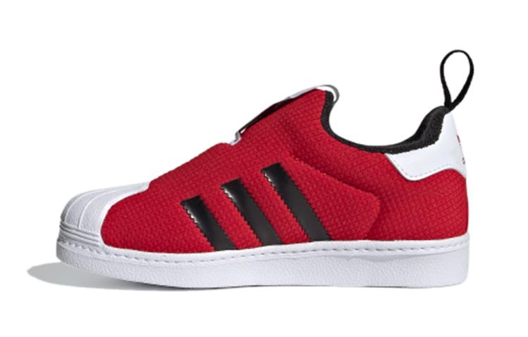 

Adidas Originals SUPERSTAR 360 Abrasion Resistant Low top Kids Skateboarding Shoes Red Children Aged 3 7 Years Old FX4871 31