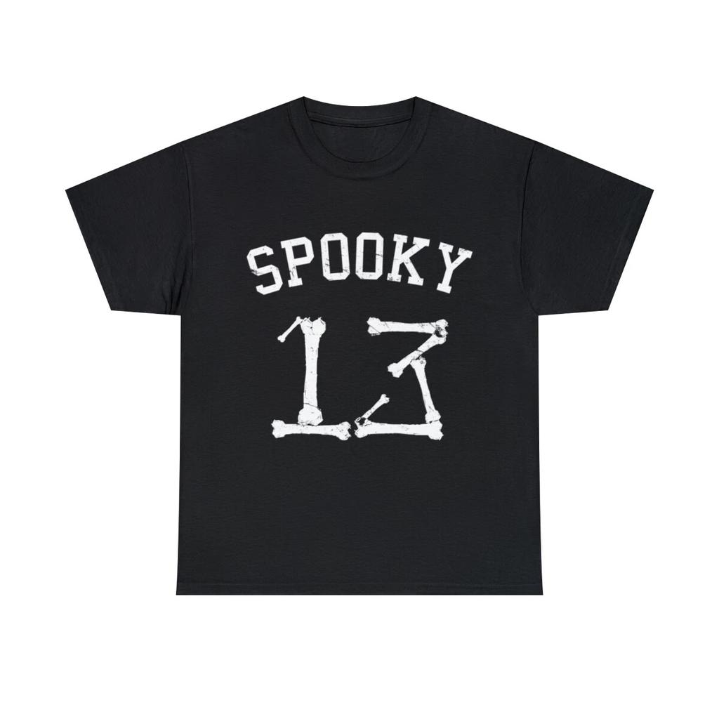 Spooky 13 Halloween Jersey Graphic Tee Shirt, S-5XL