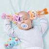 1Pc Toddler Plush Sleep Soother Toy Stuffed Doll For Toddler Sleep Soothers Toy Developmental Hand Grip Toy For Kids