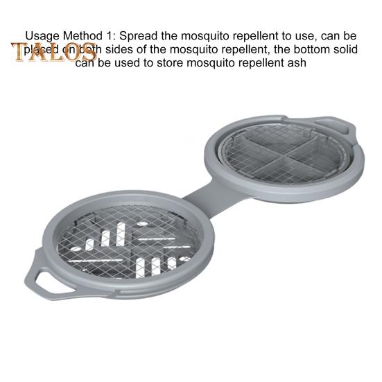 Hanging Incense Coil Holder Indoor Outdoor Pool Side Patio Deck Fishing Camping Hiking Portable Fireproof Silicone Coil Holder Incense Burner