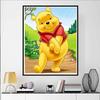 Disney Diamond Painting Winnie The Pooh 5D DIY Rhinestone Diamond Embroidery Cross Stitch Home and Wedding Decorations