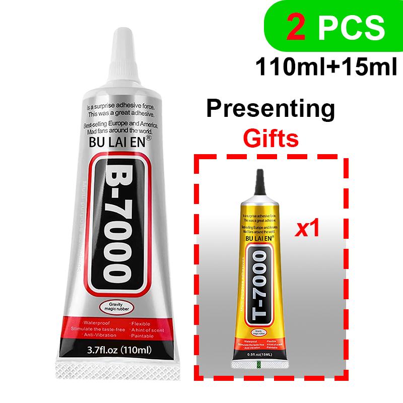 B7000/T7000 Universal Glue for Mobile Phones (15/110g) Epoxy Resin Glue (Suitable for Metal, Plastic, Glass Screen Repair and Splicing) Waterproof 