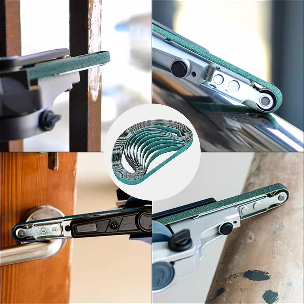 1Pcs 10x330/20x520mm Sanding Belts 40-120 Grits Wood Soft Metal Polishing Sandpaper Abrasive Bands For Belt Sander Abrasive Tool