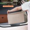 Large Capacity Foldable Bear Cartoon Felt Car Trunk Storage Box Vehicle Organizer Basket for Automobile Rear Storage