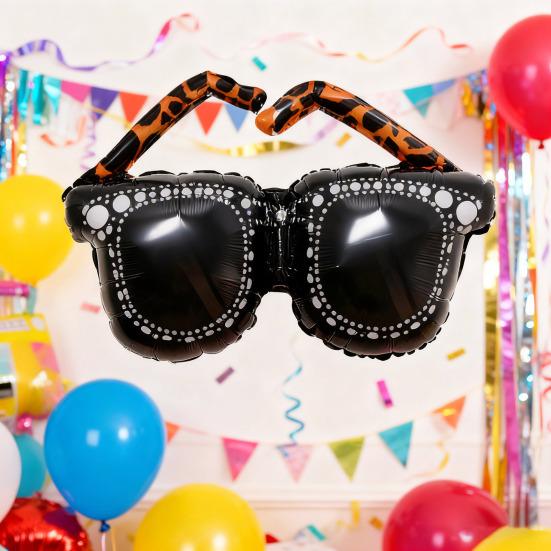 Disco Party Balloons Inflatable Sunglasses Roller Skate Boombox Balloons 80s 90s Retro