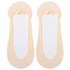 5 Pairs of Women's Summer Thin Ice Silk Cotton Breathable Heel Shallow Mouth Invisible Boat Socks