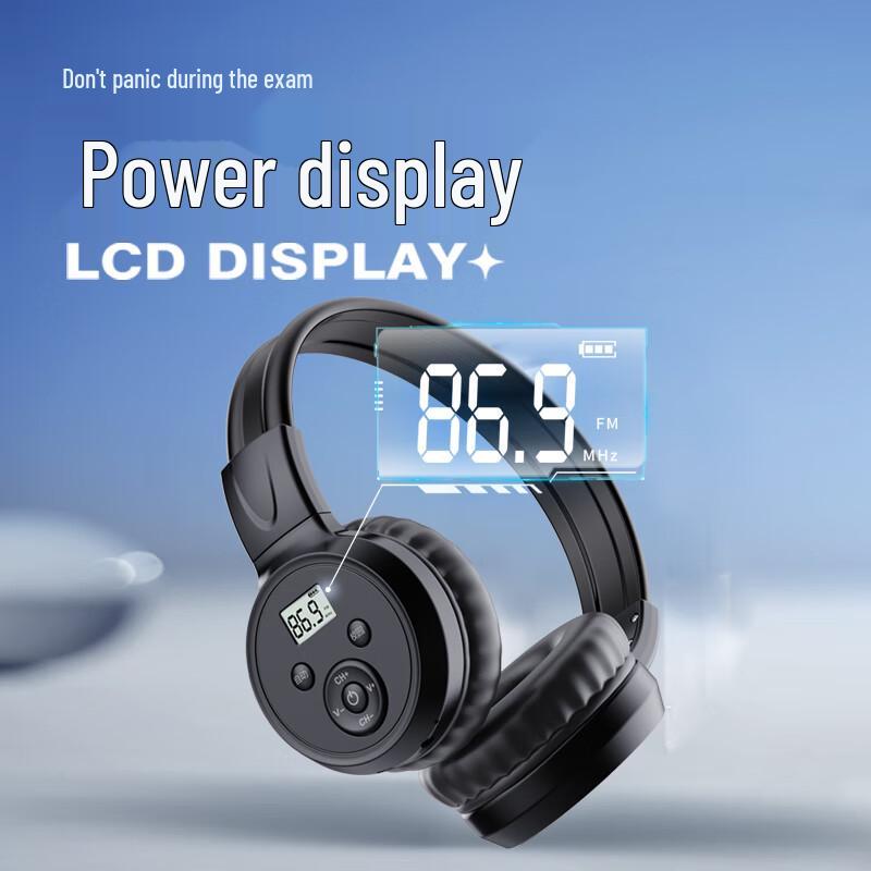 Cuffie Wireless FM Yinmai F4 per Esami