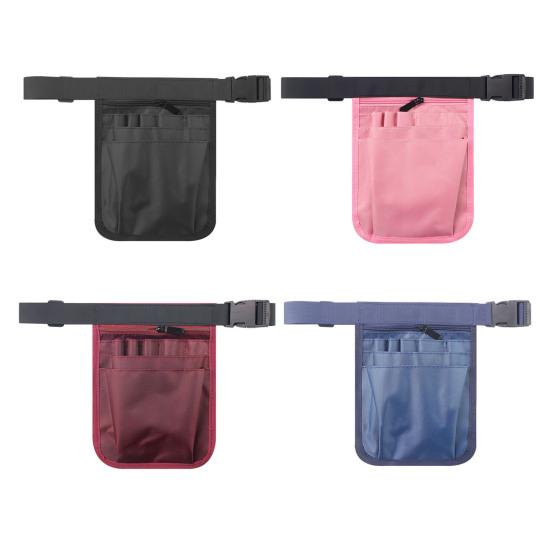 Nurse Tool Belt Bag Nurse Fanny Pack with Medical Gear Pockets Utility Waist Bag with Adjustable Strap Organizer Pouch for Pens Scissors Pharmacists