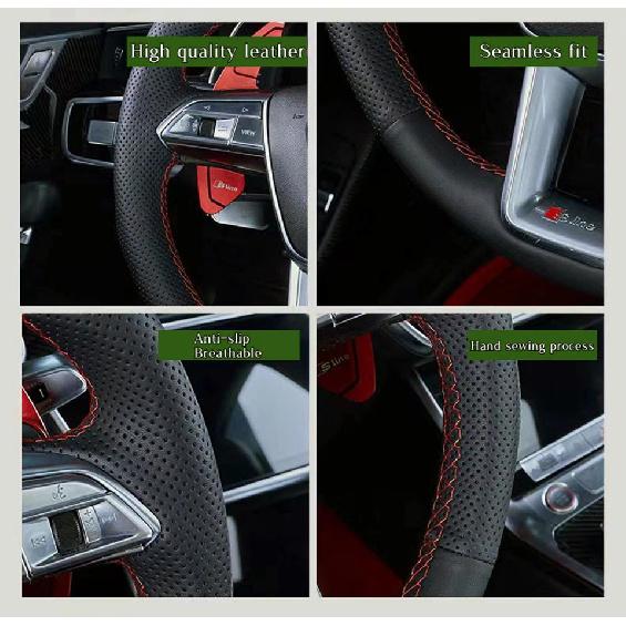 Car Steering Wheel Cover For Mazda 3 Mazda CX7 2011-2013 Customized DIY Car Accessories Interiors Original Steering Wheel Braid
