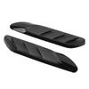 Mudguard Side Air Outlet Vent Trim Intake Flow Duct Cover Reduce Drag Easy Install High Strength Glossy Black for C‑Class