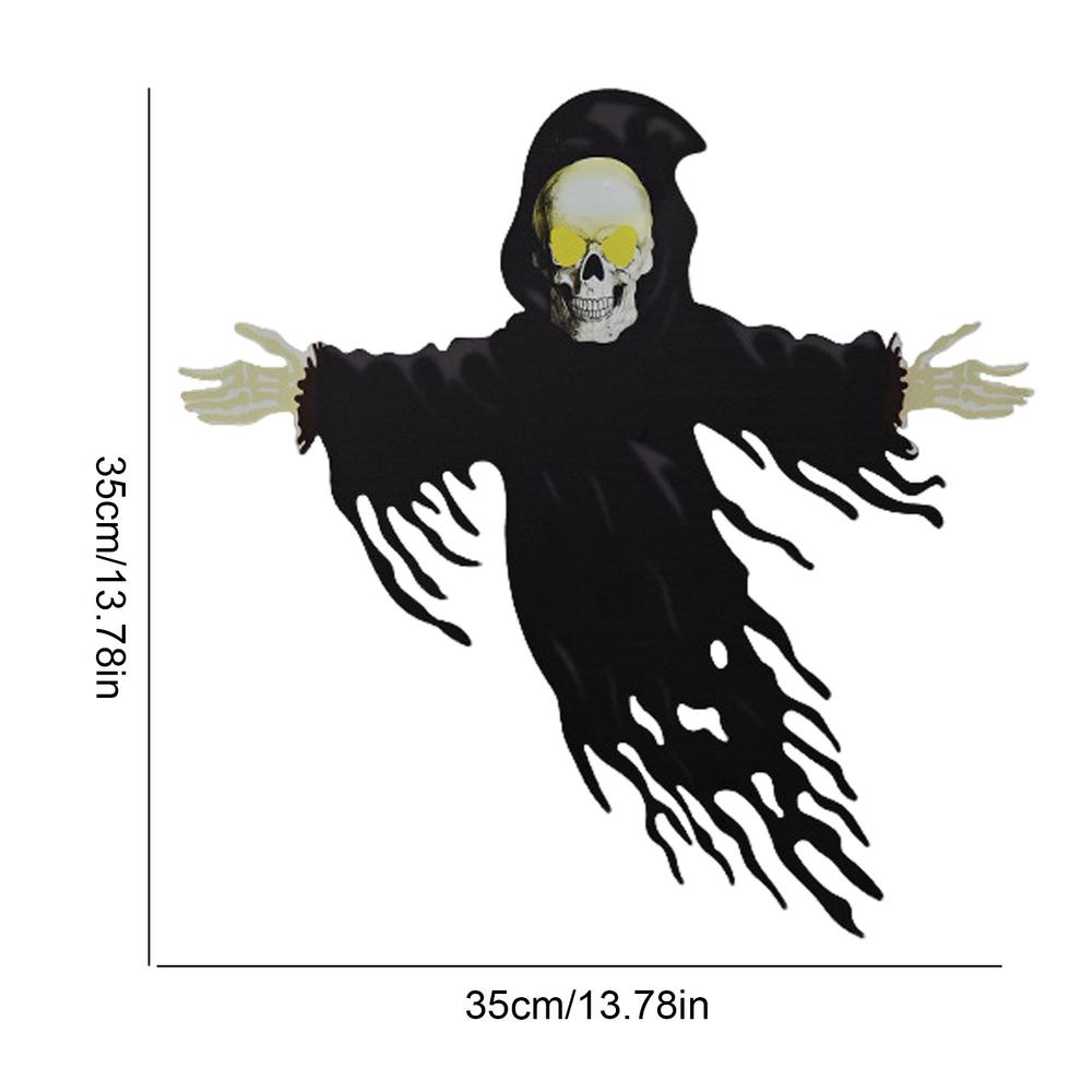 

Halloween Zombie Wall Decor Halloween Horror Skull Pumpkin Sculpture Logo Wall Decor for Holiday Home Decoration