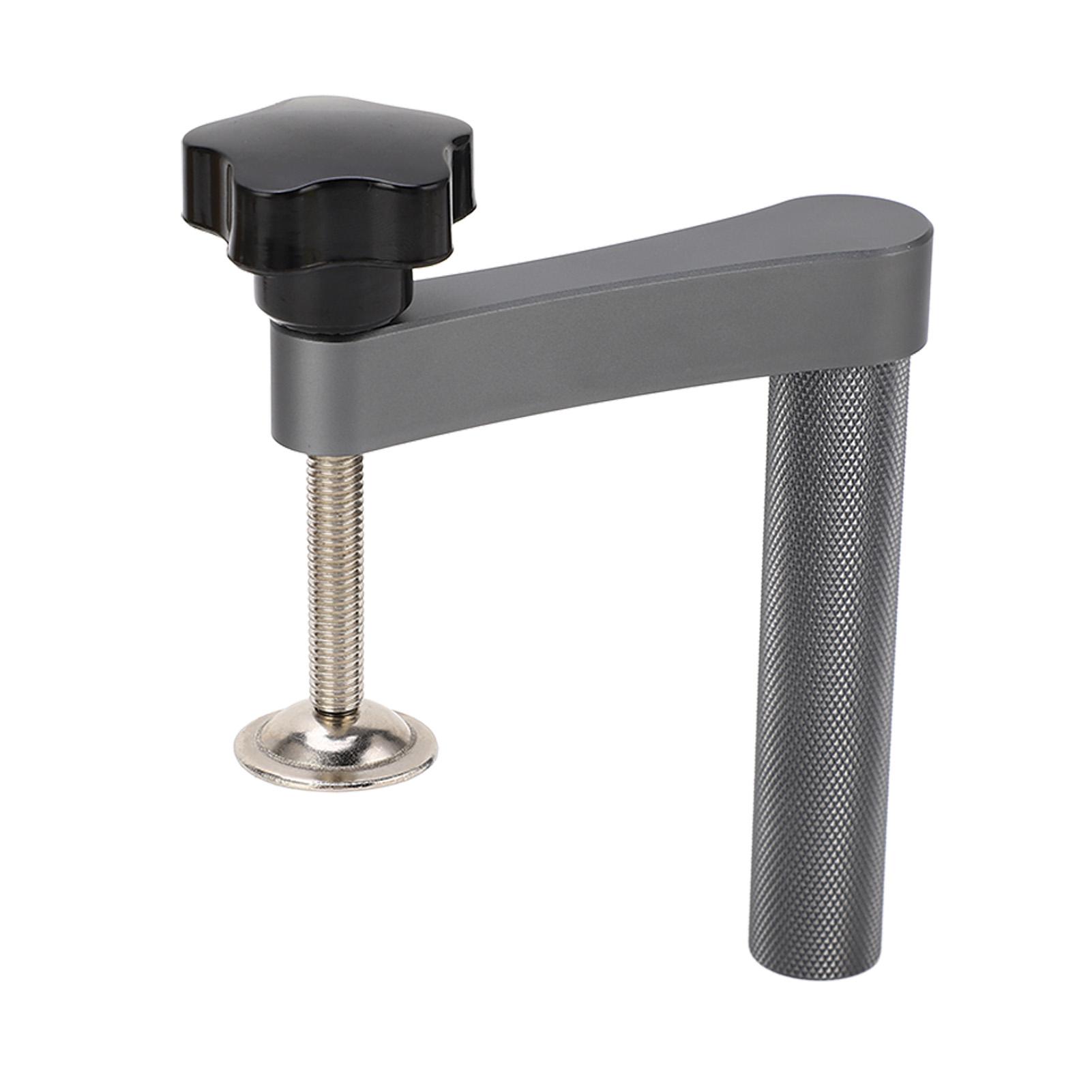 

Hold Down Clamp Quick Acting Manual Aluminum Alloy Stainless Steel Adjustable Woodworking Desktop