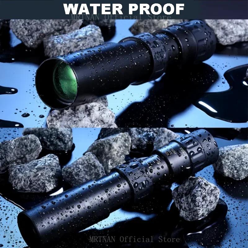10-300x40 HD Telescope Strong Binoculars Long Range Professional Monocular Low Night Vision For Hunting