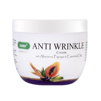 Sunny Herbals Anti-Falten-Creme 50G | Feuchtigkeitsspendende Straffende Hautpflege für Geschmeidige Jugendliche Haut