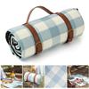 Picnic Mats Thicken Outing Camping Beach Mat Leather Bandage Picnic Blankets Cloth Moisture-Proof for Outdoor Trekking Campiing