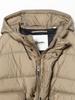 Ray Beams Gymphlex Hooded Down Jacket, Women's, Light Beige, Size 14, Web Exclusive