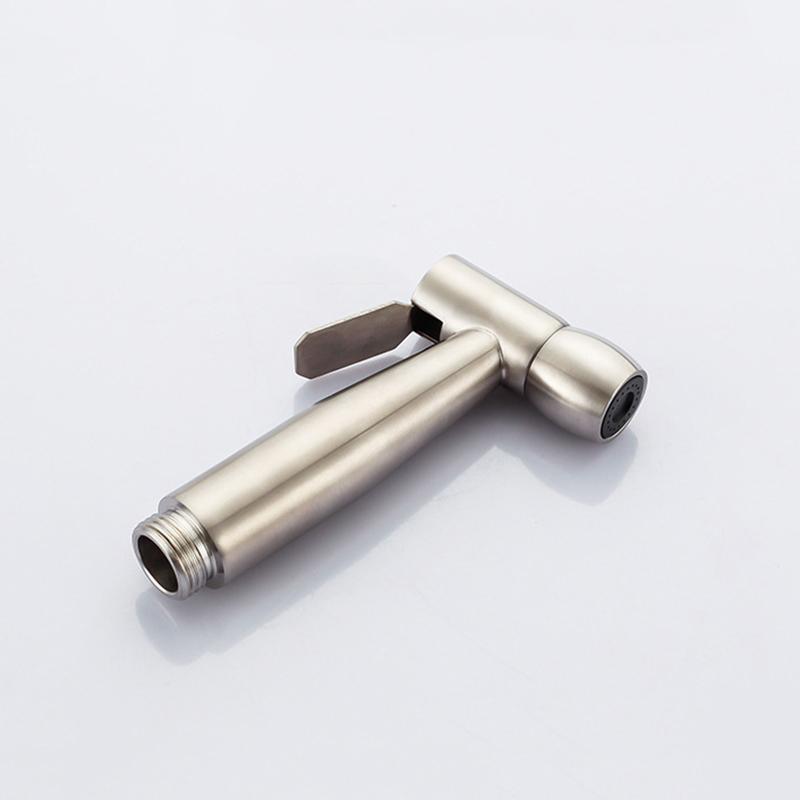 304 Stainless Steel Bidet Set Handheld Bidet Sprayer Set Shower Handheld Hand Bidet Faucet Toilet Single Cold Water Tap