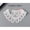 1 Pair Lace Sewing Applique Neckline Fake Collar Applique DIY Craft Fabric Sewing Accessories