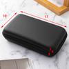 Portable Mini 3C Hard Shell Digital Gadgets Storage Bag Artificial Leather Earphone Charger Case Data Cable U Disk Organizer
