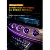 For Mercedes Benz C238 W238 E-Class Coupe Accessories Air Vents LED Ambient Light Car Interior Decoration Atmosphere RGB 64Color Neon Lights 4