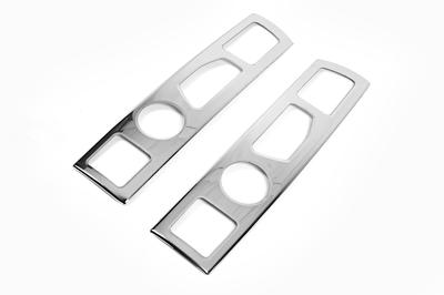 Foot Pads (2 Pcs, Stainless Steel) for Peugeot Boxer 2006-2025