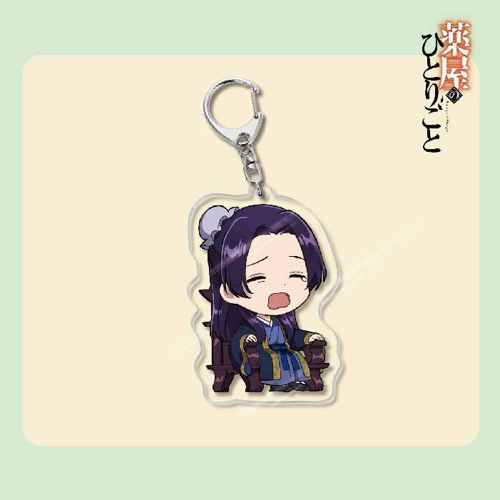 The Apothecary Diaries Anime Acrylic Keychain, Maomao Jinshi Gyokuyou Takashun Bag Pendant Gift