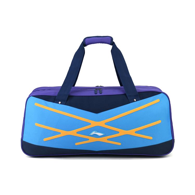 New LiNing Badminton Series Polyester Travel Bag Regular Unisex Purple Blue ABJQ052-3
