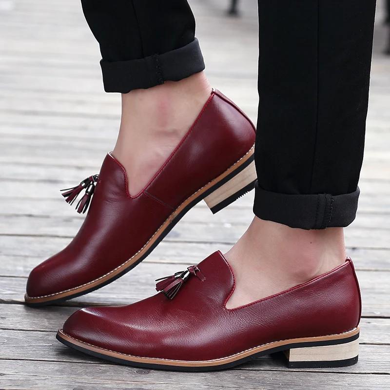 Men's Lassofer Small Leather Shoes High Quality Men's Shoes Fashion Casual Shoes Business Formal Wear Luxury Men's Loafers