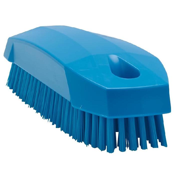 Vikan 64409 Brush,Nail,Stiff,PP/PBT,Black