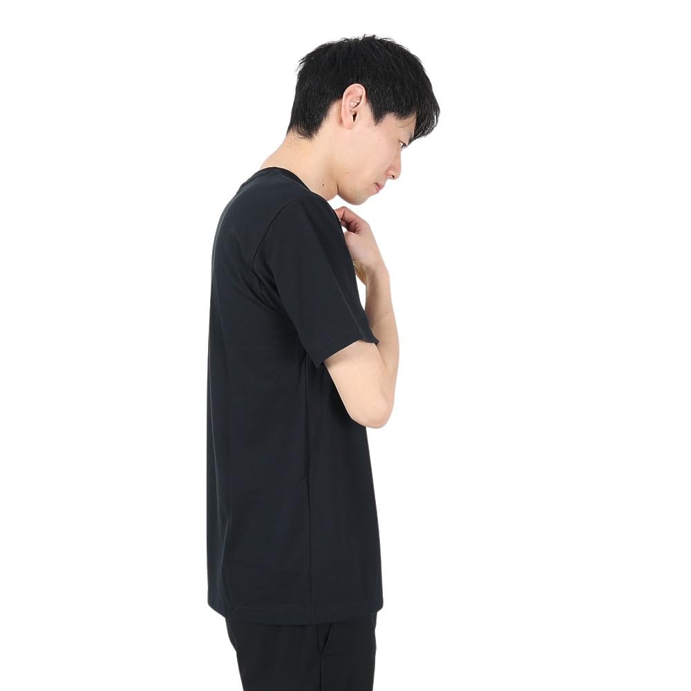 NB AT Graphic MT21509 Short Sleeve Black S [New Balance] T-shirt T-shirt (BK)