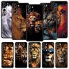 Phone Case Cover for Samsung Galaxy S26 S25 S24 S23 S22 S20 S21 FE Ultra Plus S25 Edge 5G Soft TPU Capas The Lion Fundas Coque