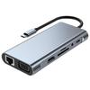 11-in-1 USB-C To HDMI Expansion Dock with SD/TF Card Reader for Mobile Phones, Laptops, and Game Consoles