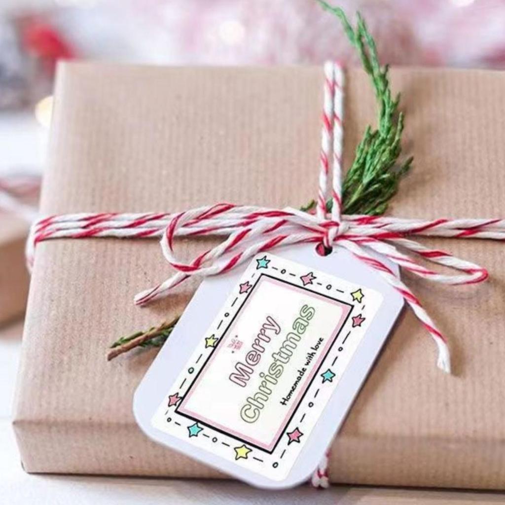 250 Square Blank Label Stickers - DIY Handwriting, Name Tags, Handmade Baking, Storage & Classification Marking