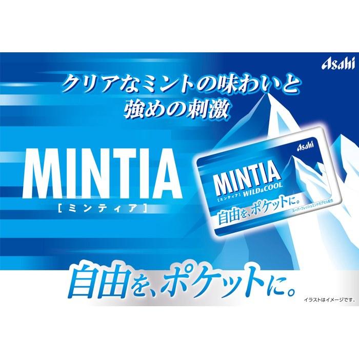 Asahi Group Foods Mintia Wild & Cool 50 count x 10 packs, White