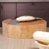 Hanlu Solid Pine Round Double-Sided Chopping Board