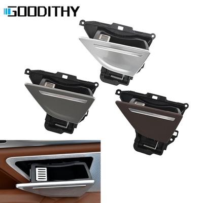 Car Interior Silver Rear Door Ashtray Cover Liner Case Replacement For BMW 7 Series G11 G12 730Li 740Li 750Li 760Li