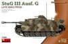 Miniart Scale Stug III G Late Miag Plastic Model Kit MA72112 1/72 Ausf. Model, (Tank)
