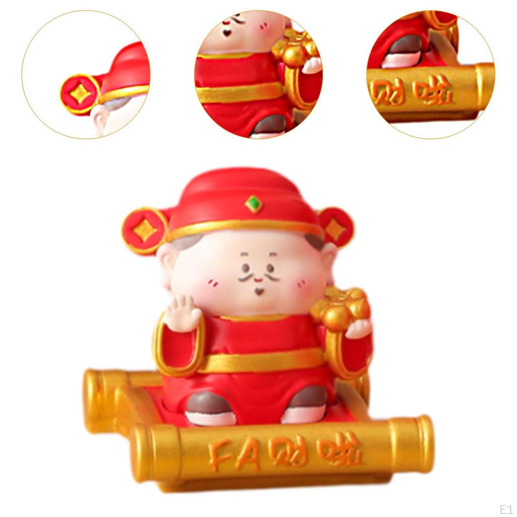 Phone Holder Statue Desk Cellphone Stand Decoration Multifunctional Artwork Creative Resin Figurine